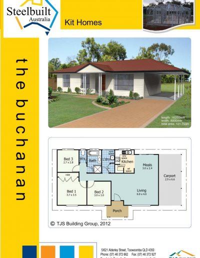 the buchanan - 3 bedroom kit homes plans northern nsw