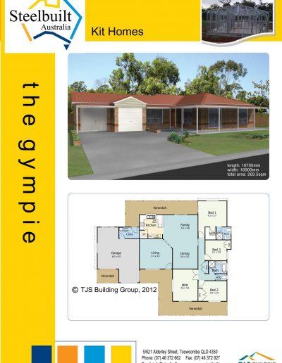 the gympie - 4 bedroom kit homes plans northern nsw