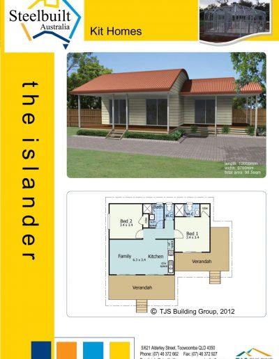 the islander - 2 bedroom kit homes plans northern nsw