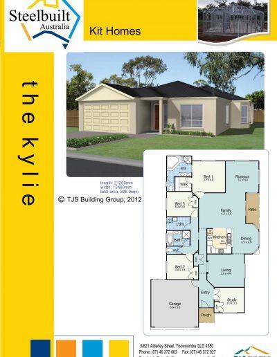 the kylie - 4 bedroom kit homes plans western qld