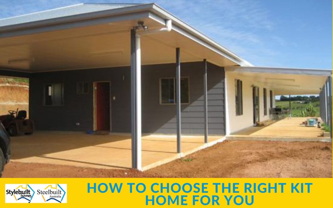 How to Choose the Right Kit Home For You