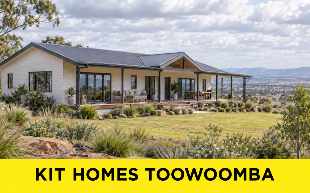 Kit home in Toowoomba with landscaped acreage